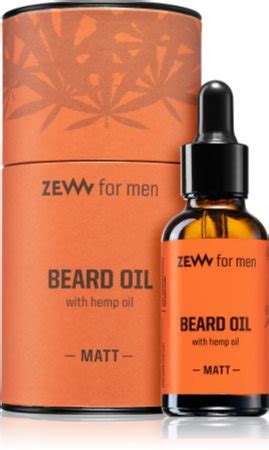 Zew For Men Beard Oil With Hemp Oil Olejek Do Brody Z Olejkiem Konopnym