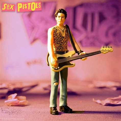 Sex Pistols Sid Vicious Reaction Figures Wave