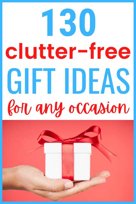 Clutter Free Gift Ideas For Any Occasion Artofit