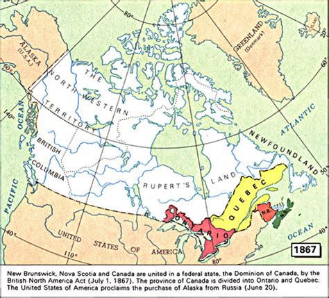 ARCHIVED - Map: 1867 - Maps: 1667-1999 - Canadian Confederation ...