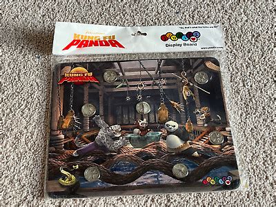 KUNG FU PANDA Jibbitz Display Board For CROCS Charms New EBay