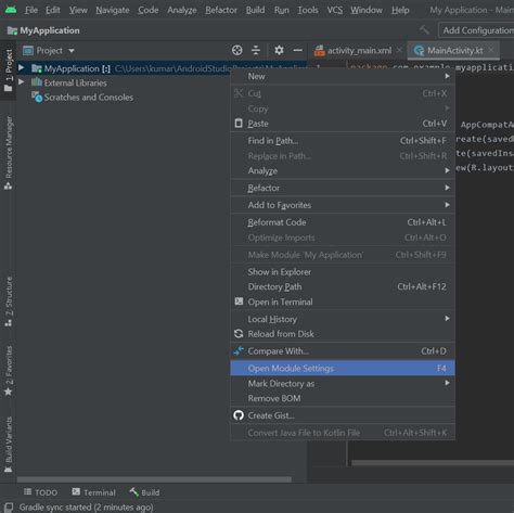 Different Ways To Delete A Module In Android Studio Geeksforgeeks