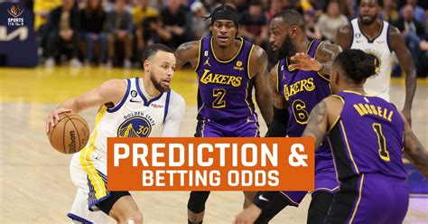 NBA 2023 24 Warriors Vs Lakers Odds Lakers At Warriors Prediction