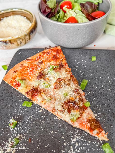 Diabetic Pizza Recipe With Quick And Easy Homemade Crust Devotions On