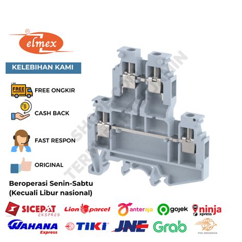 Jual Elmex Kudd N Terminal Double Level Mm Equal Ukk Wdk N Shopee