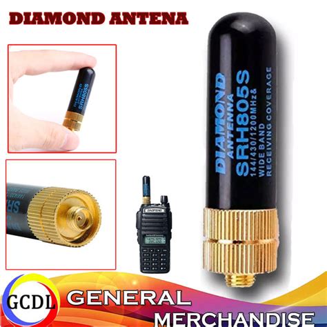 Original Diamond SRH805S SMA F Female Dual Antenna For Baofeng GT 3 UV