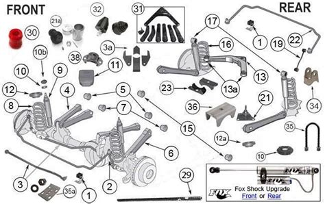 1989 Jeep Cherokee Front Suspension Diagram