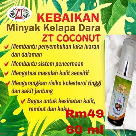 Minyak Kelapa Dara Asli