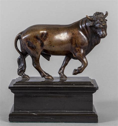 Toro Scultura In Bronzo A Patina Scura Firenze Aste Boetto