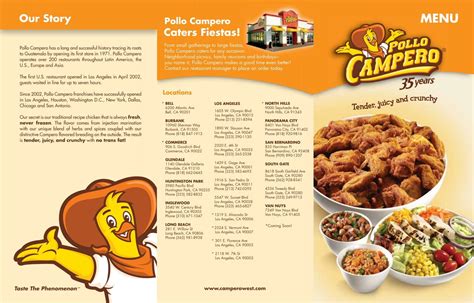 MENU - Pollo Campero