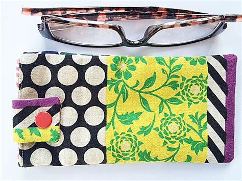 Colourful Fabric Glasses Case | Felt
