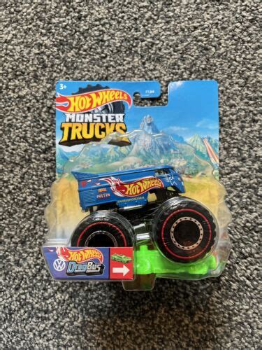 Hot Wheels Monster Truck Vw Drag Bus Treasure Hunt 2022 Rare Ebay