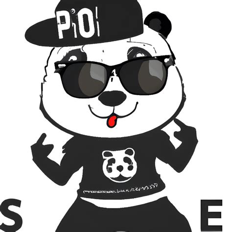 Swag Panda Graphic · Creative Fabrica