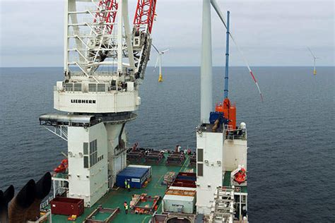 Enbw Baltic 2 Offshore Wind Farm German Baltic Sea