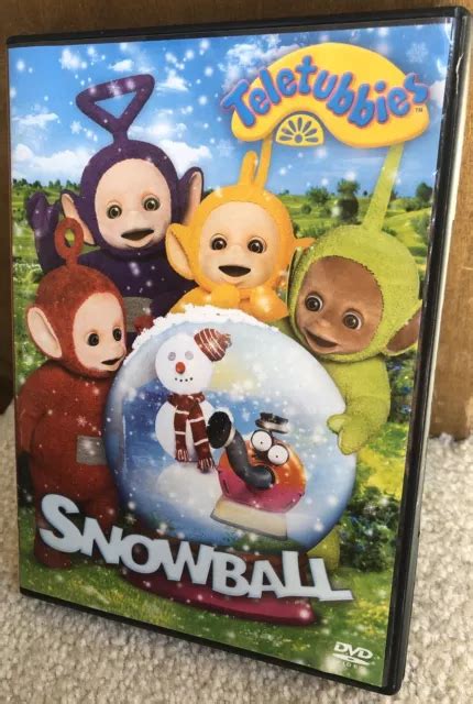 Teletubbies Snowball Dvd 2016 Packing Number Four Flying Party Pbs