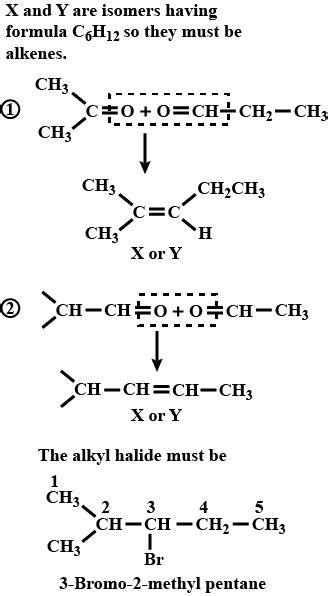 An Alkyl Halide With Molecular Formula C H Br On