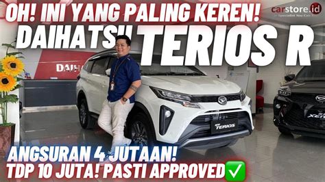 Daihatsu Banting Harga Review Daihatsu Terios Type R Terbaru