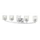 Z Lite 1929 5V BN Brushed Nickel Zaid 5 Light 40 Wide Vanity Light