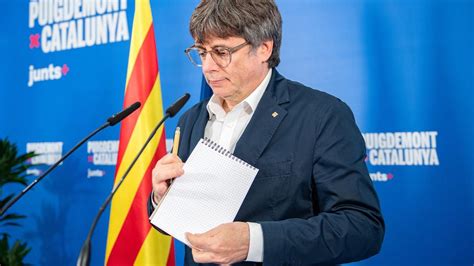 Puigdemont Pide Al Supremo Que Aplique La Amnist A Y Le Retire