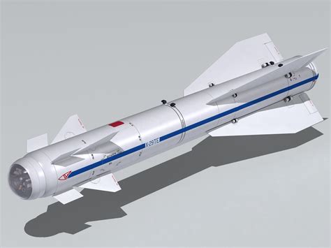 3d kh-29 missile kh-29te kh-29t model