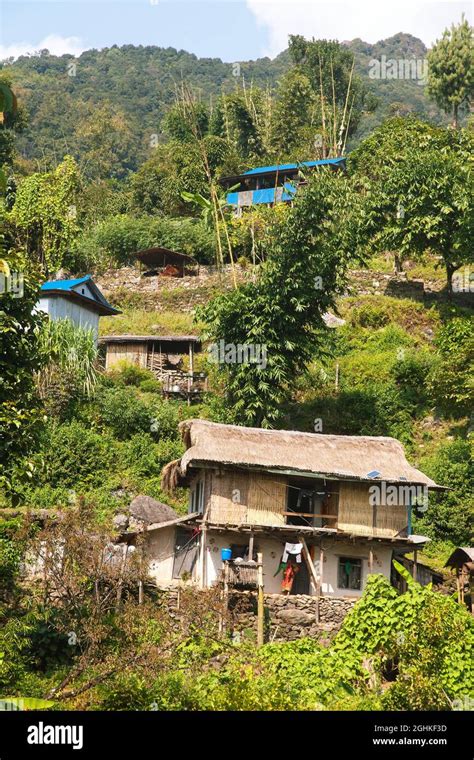 Beautiful House Home Building In Nepal Khumbu Valley Solukhumbu