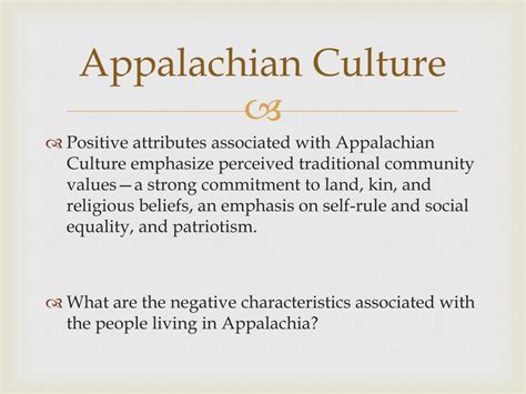 PPT - Confronting Stereotypes: Appalachia PowerPoint Presentation, free ...