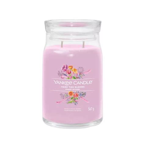 Yankee Candle Signature Świeca w Dużym Słoiku z Dwoma Knotami Hand Tied