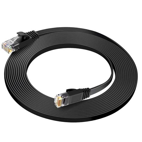 Tbmax Ethernet Cable Ft Tbmax Cat Flat Computer Lan Wire High