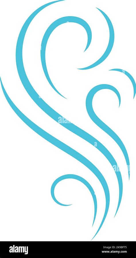 Vapour Motion Lines Smoke Symbol Steam Icon Stock Vector Image Art