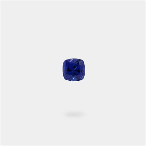 Carats Vivid Vb Blue Oval Shaped Tanzanite Ring The Tanzanite