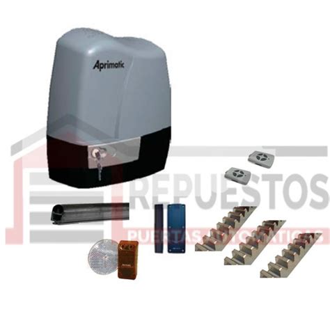 Kit Motor Onda Aprimatic Con Dispositivos De Seguridad