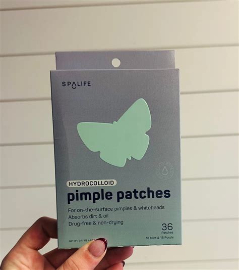 Hydrocolloid Mint And Purple Butterfly Pimple Patches Juneberry Boutique