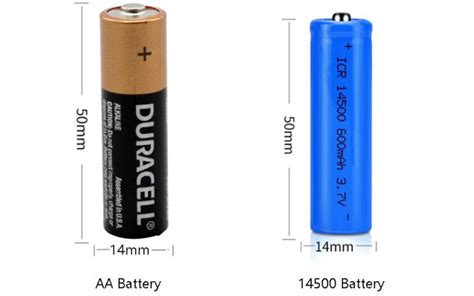 18650 Battery Vs Aa Battery Comprehensive Comparison Guide