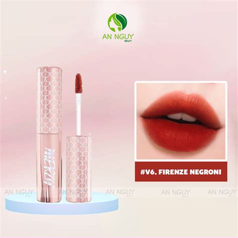 Son Kem Merzy The First Velvet Tint Phiên Bản Đặc Biệt 4 5gr V6 Đỏ