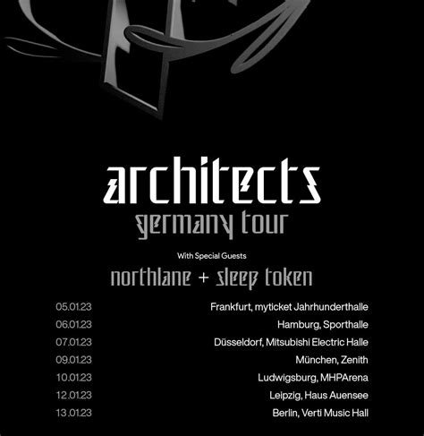 Architects Tour 2025 Cancelled Lesly Susanetta