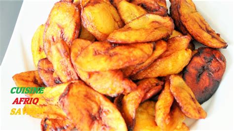 Frites De Bananes Plantains Missol Alloco Youtube