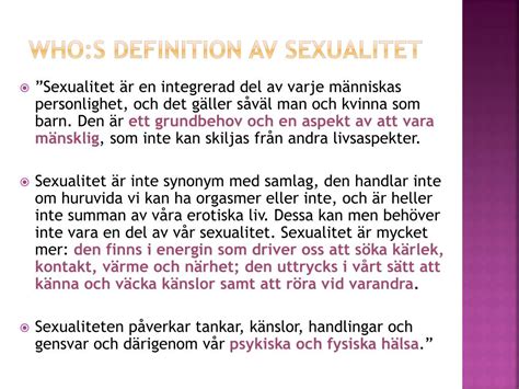 Ppt Vad Är Sex Och Andra FrÅgor Om Det DÄr… Powerpoint Presentation