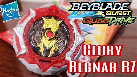 Glory Regnar R7 Unboxing Beyblade Burst QuadDrive Hasbro YouTube