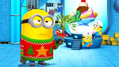 Holiday Sweater Minion Completed Lvl 602 By Using Splitter Minion