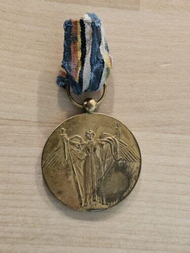 RARE CUBAN WWI VICTORY MEDAL 1919 ART ANGEL GODDESS ALLIED FORCES