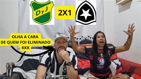 React de Defensa y Justicia 2x1 Botafogo Fogão joga mal novamente e