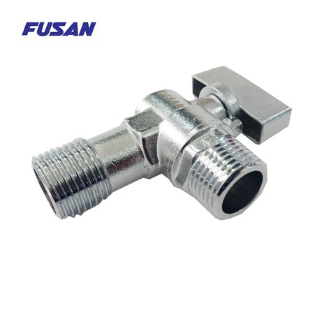 Fusan One Outlet Brass Angle Ball Valve For Toilet China Angle Valve