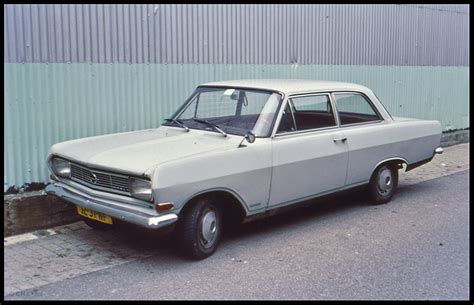 Opel Rekord A B Old Photo 1966 Opel Rekord B