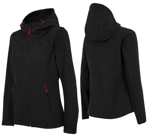 Kurtka Damska Softshell F Jesienna Z Kapturem Xxl