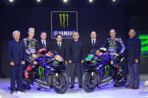 Foto Monster Energy Yamaha Resmikan Tim Motogp Di Jakarta