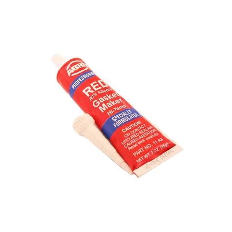 ABRO RED RTV SILICONE GASKET MAKER - Malibu Marketing Ltd.