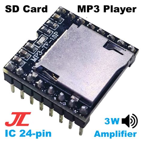 Jual Modul MP3 Player DFPLAYER DF Mini SD TF Card Amplifier ARDUINO