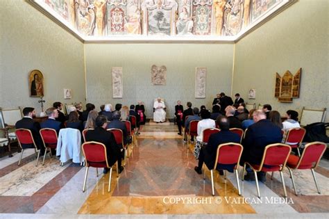 A la delegación de la Red Mundial de Oración del Papa Actividades del