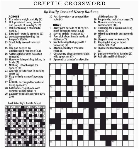 National Post Cryptic Crossword Forum Saturday July 19 2014 Pagan