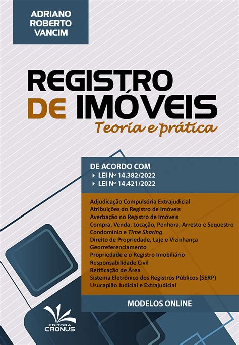 Registro de Imóveis Teoria e Prática Livraria Leitura Atual